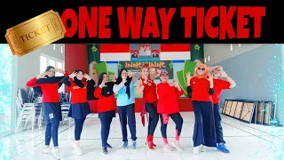 ONE WAY TICKET | SENAM KREASI | GERAKAN MUDAH | EASY DANCE