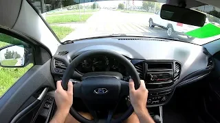 2018 LADA VESTA ОБВЕС YUROL POV TEST DRIVE