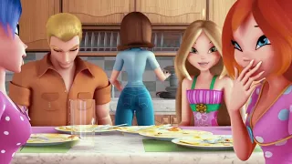 Mike tries repeating breakfast | Winx Club Clip