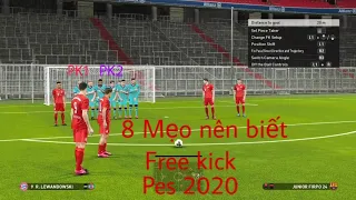 Pes 2020 - 8 mẹo trong tình huống đá phạt nên biết.