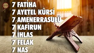 7 Fatiha 7 Ayetel Kürsi 7 Amenerrasulü 7 Kafirun 7 İhlas 7 Felak 7 Nas Rukye - Bünyamin Atasever