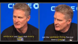 Steve Kerr Reflects on a Heartbreaking Week Since Coach Milojević's Passing!!!