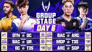 AWC 2021 | Group Stage | Day 6