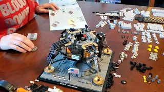 LEGO NASA Apollo 11 Lunar Lander Build