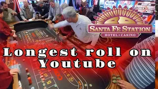 Monster Craps Roll Caught on Video #casino #dicegame #vegas #lasvegas #dice