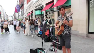 Jacob Koopman with Tracy Chapmans "Fast Car"/Blackbird intro - (The Beatles)