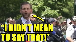 Trump’s Son Makes SHOCKING FREUDIAN SLIP At His Dad’s Trial!