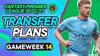 MY FPL GW14 TRANSFER PLANS | Liverpool - Time to go? AGAIN? | Fantasy Premier League Tips 2022/23