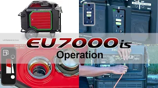 Honda EU7000is Generator Operation