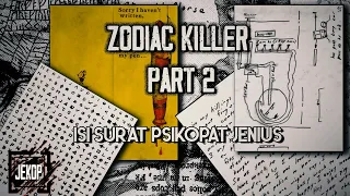 MENGUNGKAP ISI SURAT PSIKOPAT JENIUS -  ZODIAC KILLER PART 2