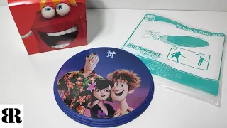 McDonald's Happy Meal Toy 2018 Hotel Transylvania 3 A Monster Vacation Family Flying Disc Unboxing