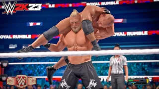 WWE2K23 Universal Championship Match - Brock Lesnar Vs Goldberg Deadly Match