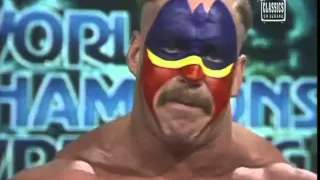 Road Warrior Hawk threatens to rape Ric Flair