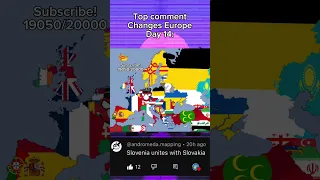 Top comment changes Europe day 14!