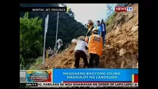 BP: Nagdaang Bagyong Jolina, nagdulot ng landslide sa Bontoc, Mt. Province