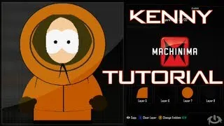 Black Ops 2 - Kenny Emblem Tutorial ( South Park ) Playercard Call of Duty II