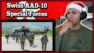 US Marine reacts to the Swiss AAD-10 Special Forces (Part 1)