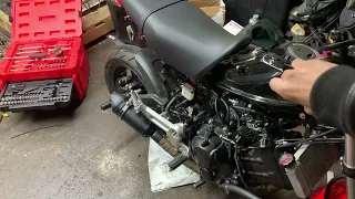 2022 Grom 250R Swap first start