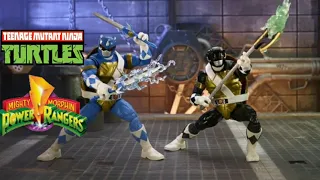 New Tmnt x Power Rangers Lightning Collection Figures Revealed