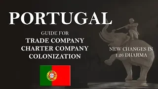 EU4 Portugal Guide 1.26 | New Trade Company, Charter, Colonization Changes | Tutorial