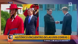 Kim Jong Un cruza a Corea del Sur