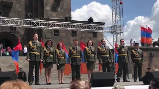 Victory Day 2017 Military Choir - Yerevan Armenia