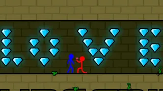 Watergirl and Fireboy , Stickman Animation - Part 2