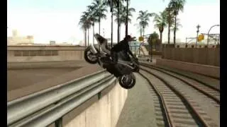 GTA san andreas bike stunts