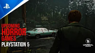 TOP 10 New Upcoming HORROR Games coming to PlayStation 5 in 2023 and 2024