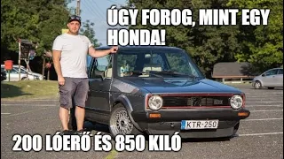 Ezzel a Golffal inkább ne kezdj ki - Golf GTI tuning 1982.