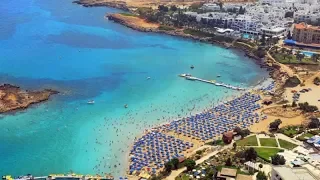 Лучшие пляжи Кипра ★ ПЛЯЖ НИССИ БИЧ АЙЯ НАПА ★| Nissi Beach Resort Ayia Napa, Cyprus