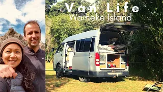 Day 4 - Camping at Whakanewha Regional Park Waiheke Island - Island’s Gem