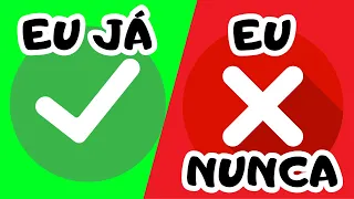 EU JÁ OU EU NUNCA? Escolha um botão | DIGA SÓ A VERDADE! | QUIZ #quizzes #eujaeununca #quizquiz