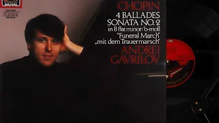 [LP] Chopin - Piano Sonata No. 2, Ballade No. 1 - Gavrilov (side A)