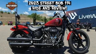 2023 Street Bob 114 Ride and Review!