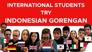 Bule dari 10 negara nyobain Makanan Indonesia | People from 10 countries try Indonesian food | #33