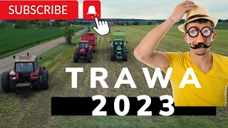 Sianokiszonka z trawy + lucerna.Do obiadu szło dobrze 🤣🤣🤣