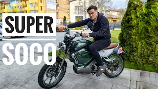 Super SOCO TC - Un café racer electric - Cavaleria.ro