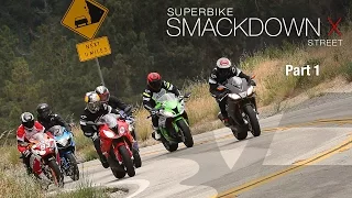 2015 Superbike Smackdown X: Street Shootout Part 1 - MotoUSA