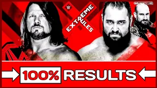 WWE Extreme Rules 2018: 100% Results Predictions