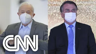 Datafolha: Lula tem 58% de votos contra 31% de Bolsonaro no 2º turno | CNN 360º