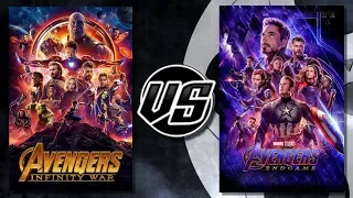 Avengers Infinity War VS Endgame