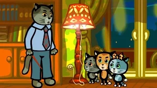 Мультики для малышей - Три котенка - В проводах гуляет ток (2 сезон | серия 2)