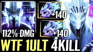 🔥 WTF 2x Moonshard SPECTRE — 1 Ultimate 4 Kill MAX AS Haunt Immortal Dota 2 Pro