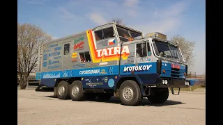 Tatra 815 GTC Kolem světa, přesun v muzeu Kopřivnice