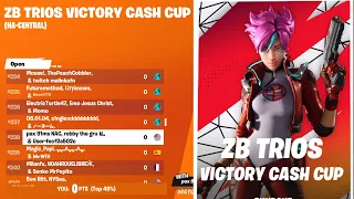 I QUALIFIED in the FIRST Zero Build Cash Cup of Season 2! FULL Tournament Fortnite Competitive