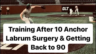 Training Process After 10 Anchor Labrum Surgery