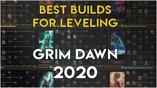 *UPDATE 2020* Best leveling builds and class combinations || Grim Dawn New Player Build Guide