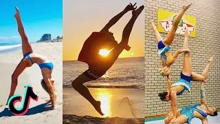 Most Watched Gymnastics Tiktok 🦵  (compilation)