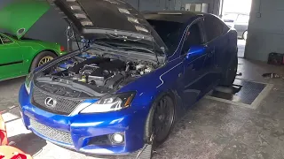 My RSF on the Dyno ( ISF with RCF engine/trans swap )